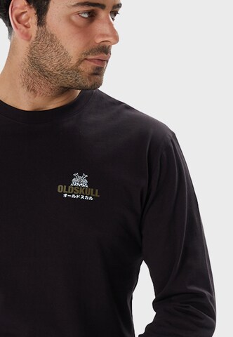 Oldskull Shirt in Zwart