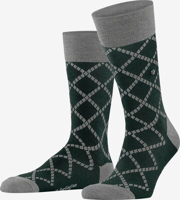 BURLINGTON Socks 'Ferry Road' in Green: front
