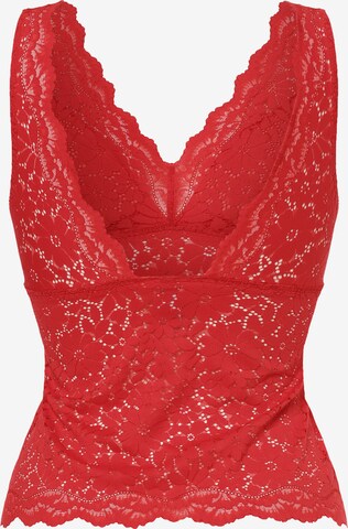 Skiny Top in Rot