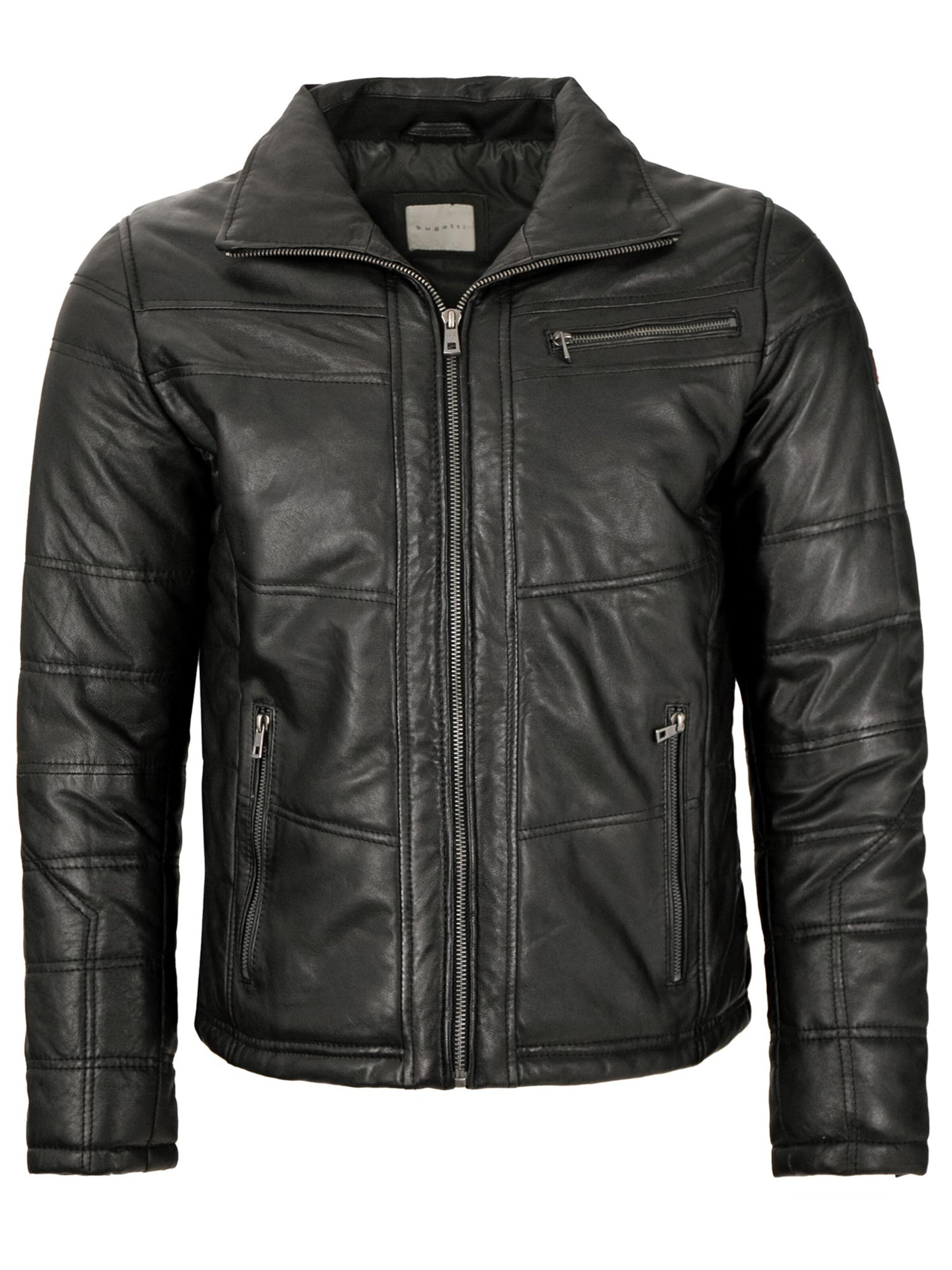 bugatti Übergangsjacke '103'‌‌‌‌‌‌‌‌‌‌ in Schwarz: Vorderseite