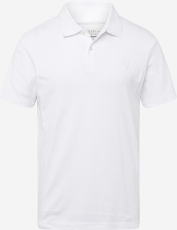 GUESS - Camisa 'Nolan' em branco: frente