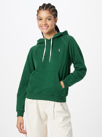 Sweat-shirt Polo Ralph Lauren en vert : devant