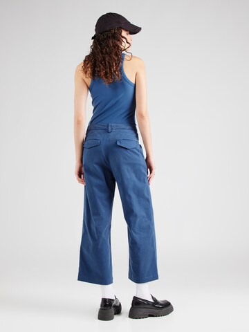 TOMMY HILFIGER Ohlapna forma Chino hlače | modra barva