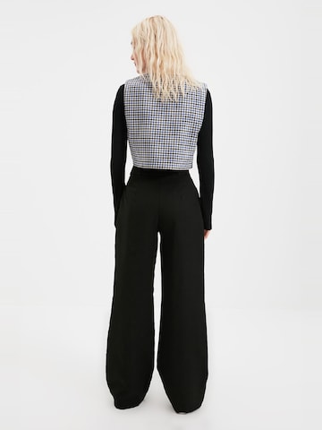 Trendyol Wide leg Broek in Zwart