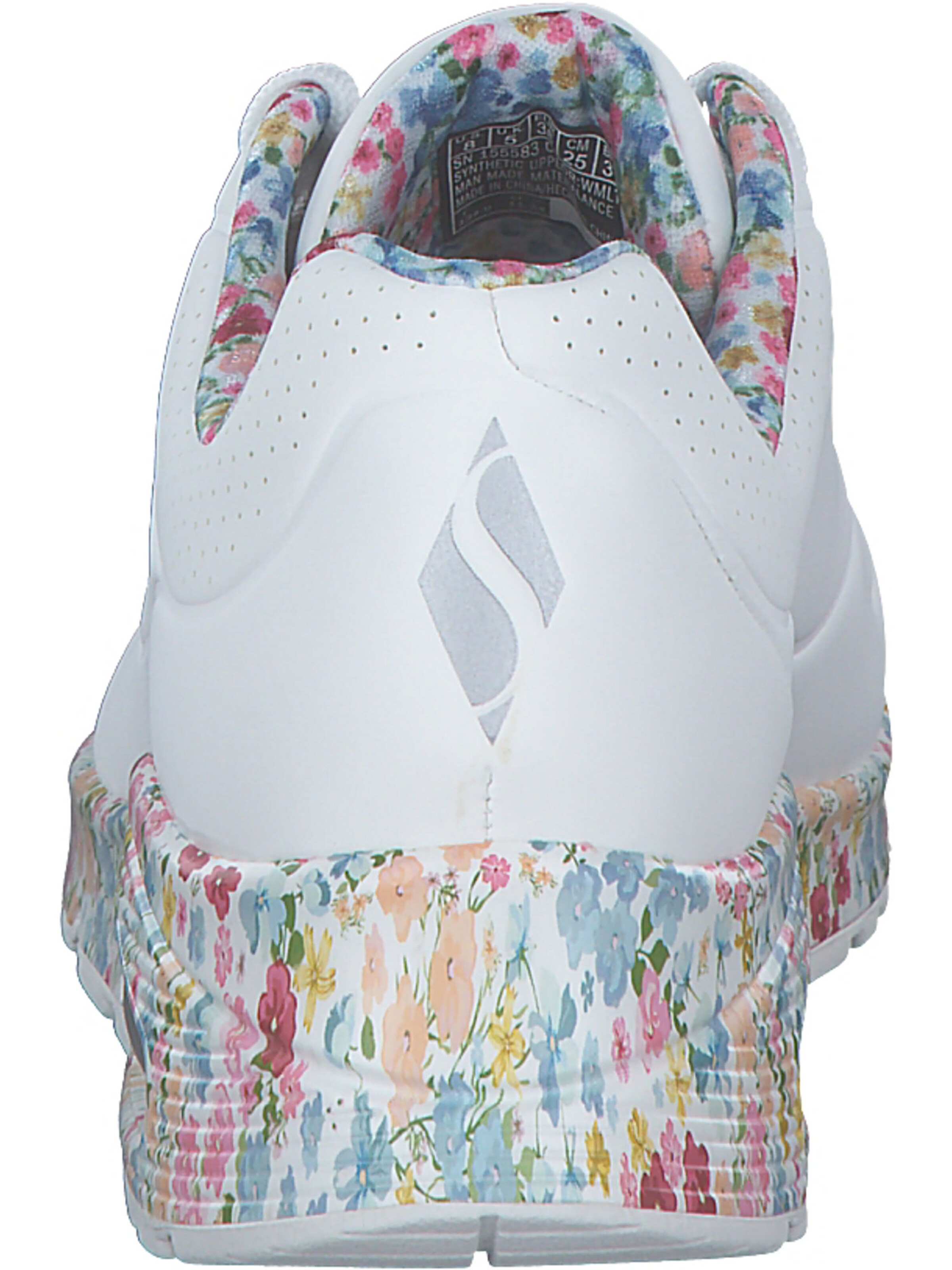 SKECHERS Sneakers 'Uno - Majestic Garden' in White