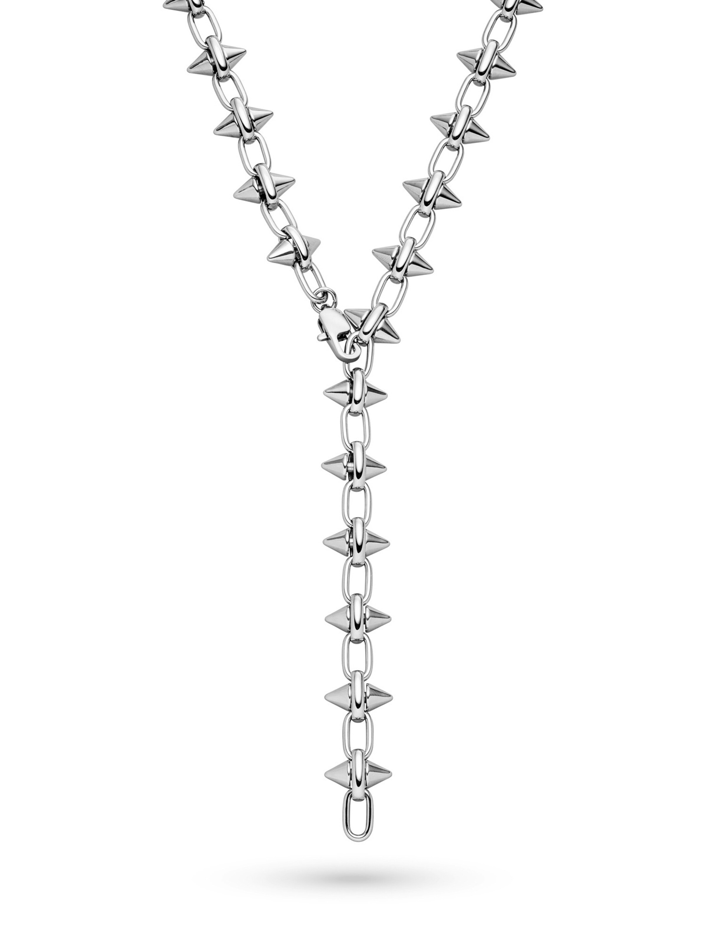 Chaîne 'Spikes' Liebeskind Berlin en argent