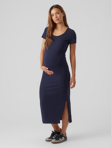 MAMALICIOUS Dress 'Mia' in Blue: front