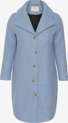 Manteau mi-saison 'Canni ' KAFFE CURVE en bleu : devant