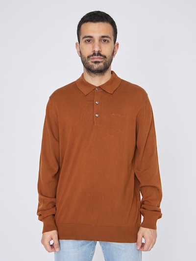 Ben Sherman T-Shirt 'Signature' en S en marron, Vue avec produit