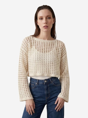 My fashion Pullover in Weiß: Vorderseite
