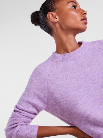 PIECES Sweter 'Juliana' w kolorze fioletowy