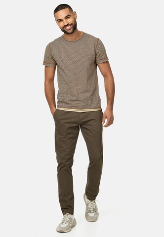 INDICODE JEANS Shirt 'Jude' in Brown