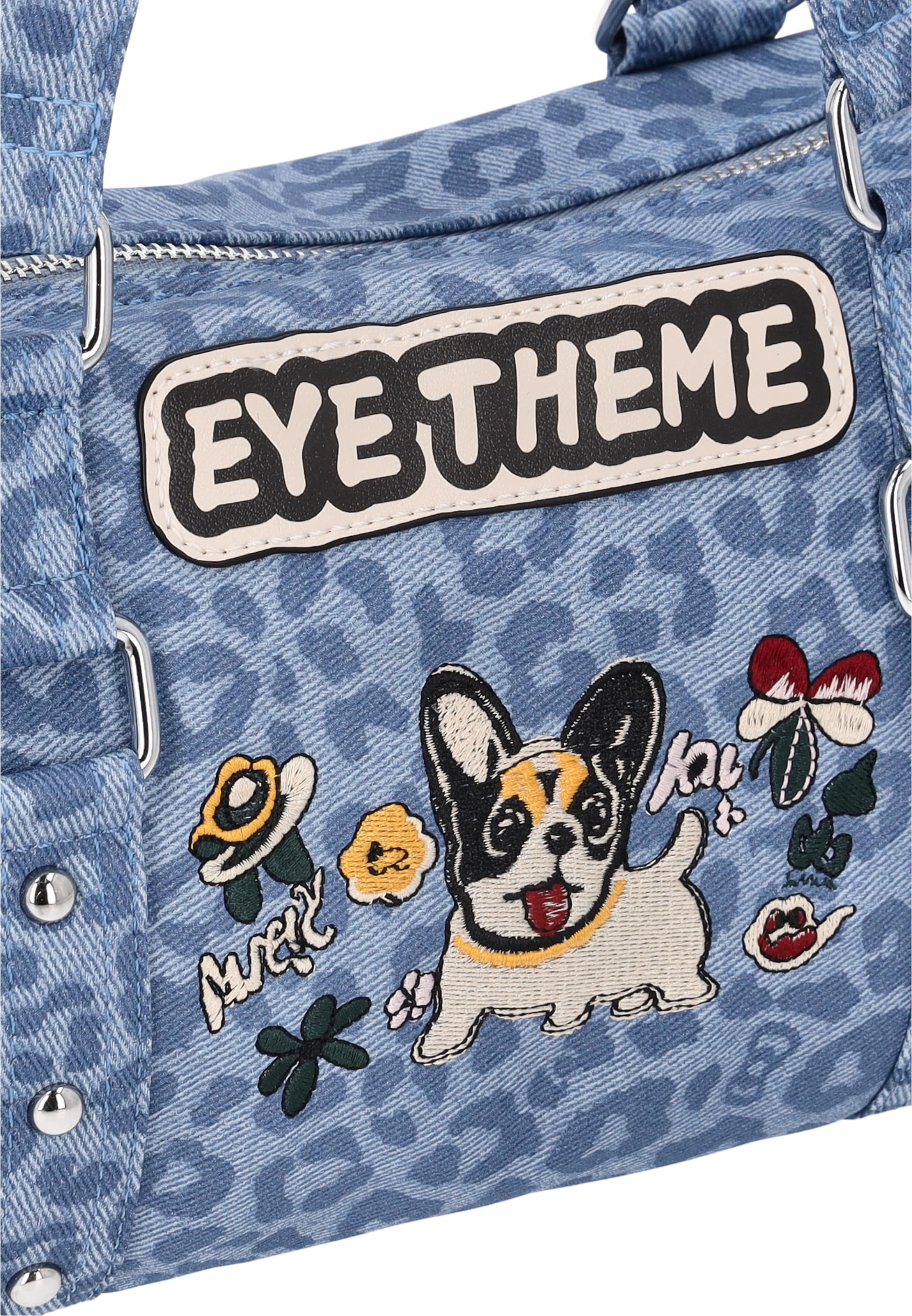 MYMO Handtasche 'Eye Theme' in Blau