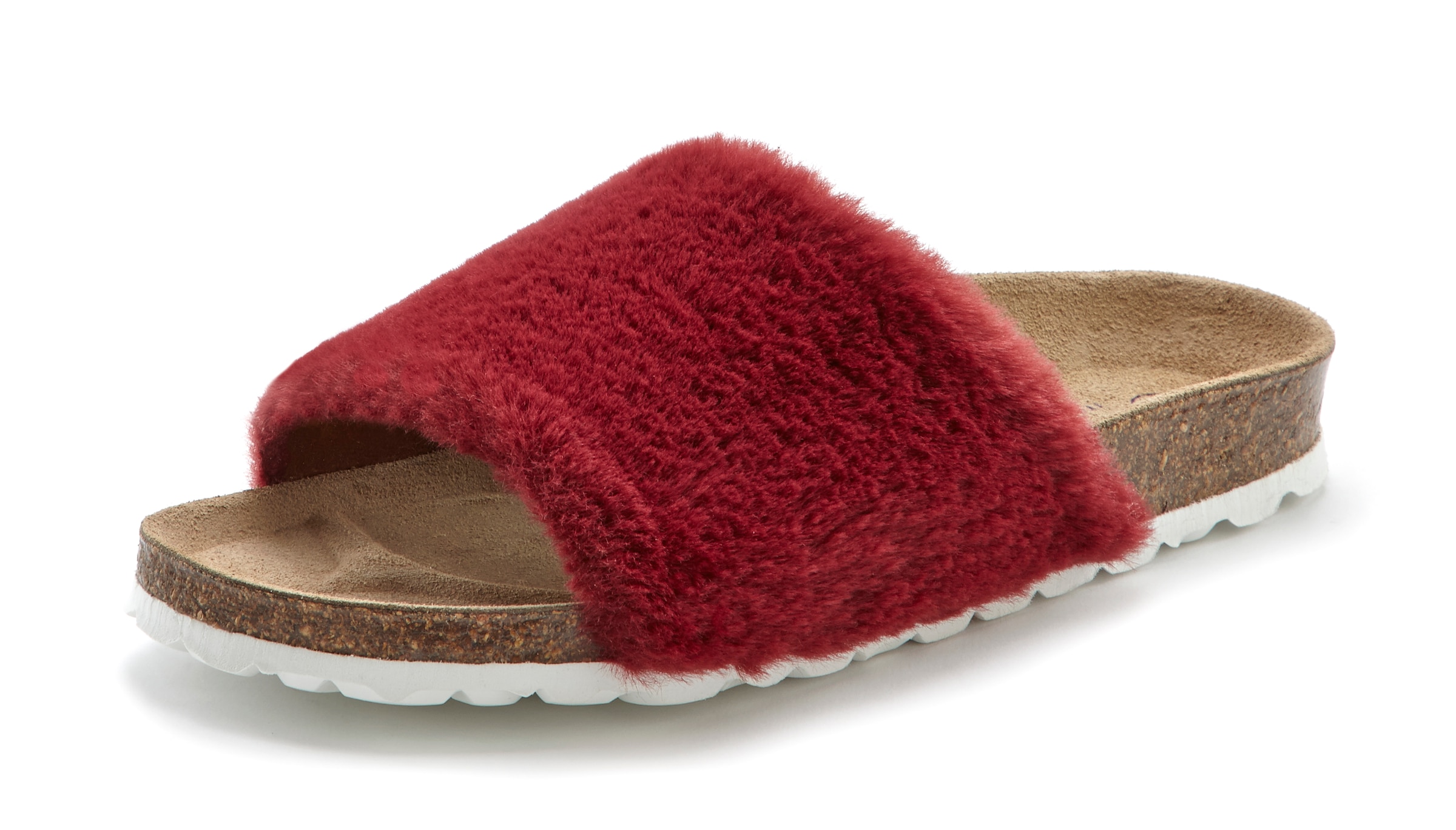 LASCANA - Zapatos abiertos en rojo: frente