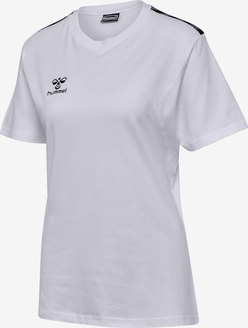 T-shirt 'Authentic CO' Hummel en blanc