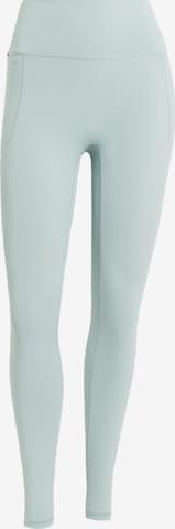 ADIDAS PERFORMANCE Workout Pants 'Optime' in Green: front