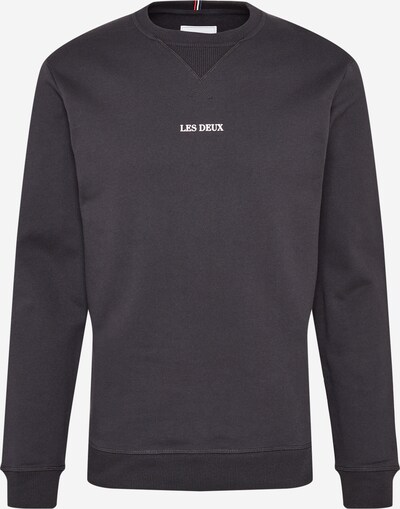 Les Deux Sweatshirt 'Lens' in Black / White, Item view