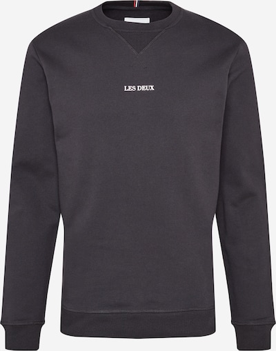Les Deux Sweatshirt 'Lens' i sort / hvid, Produktvisning