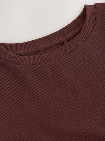 Next - Camiseta en marrón