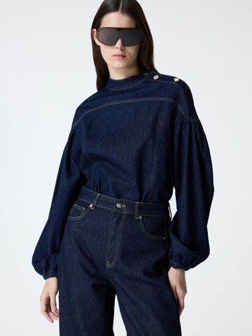 adl Blouse in Blauw
