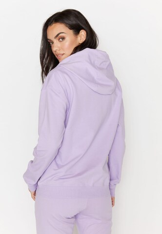 Angels Athletic Zip-Up Hoodie in Purple