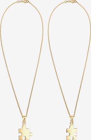 ELLI Jewelry set in Gold: front