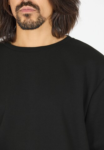 North Bend Sweatshirt 'Easterlin' in Schwarz