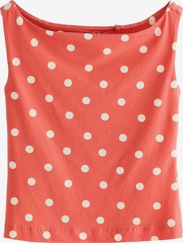 raudona Next Palaidinė be rankovių: priekis