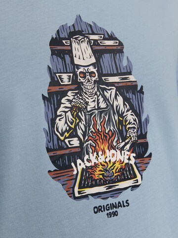 JACK & JONES Bluser & t-shirts 'JORSEVEN' i blå