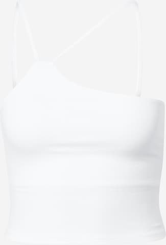 HOLLISTER Top - biela: predná strana