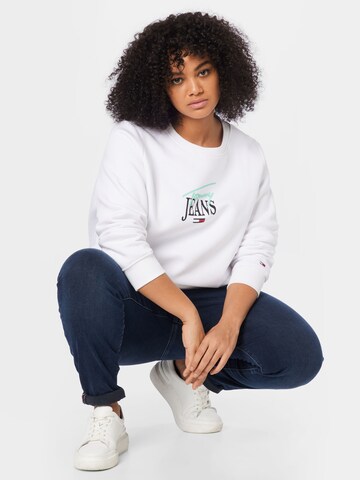 Tommy Jeans Curve Sweatshirt in Wit