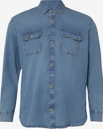 s.Oliver Regular fit Overhemd in Blauw: voorkant