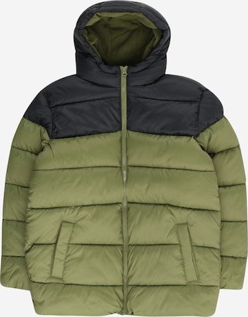 UNITED COLORS OF BENETTON Winter jacket in Green: front