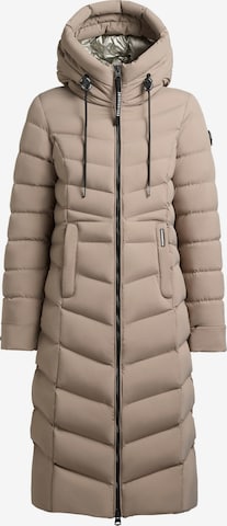 khujo Mantel 'Ingram5' in Grau: Vorderseite