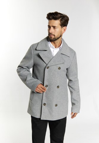 Manteau mi-saison 'Casnagie' DreiMaster Klassik en gris : devant