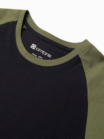 Ombre Shirt in Groen