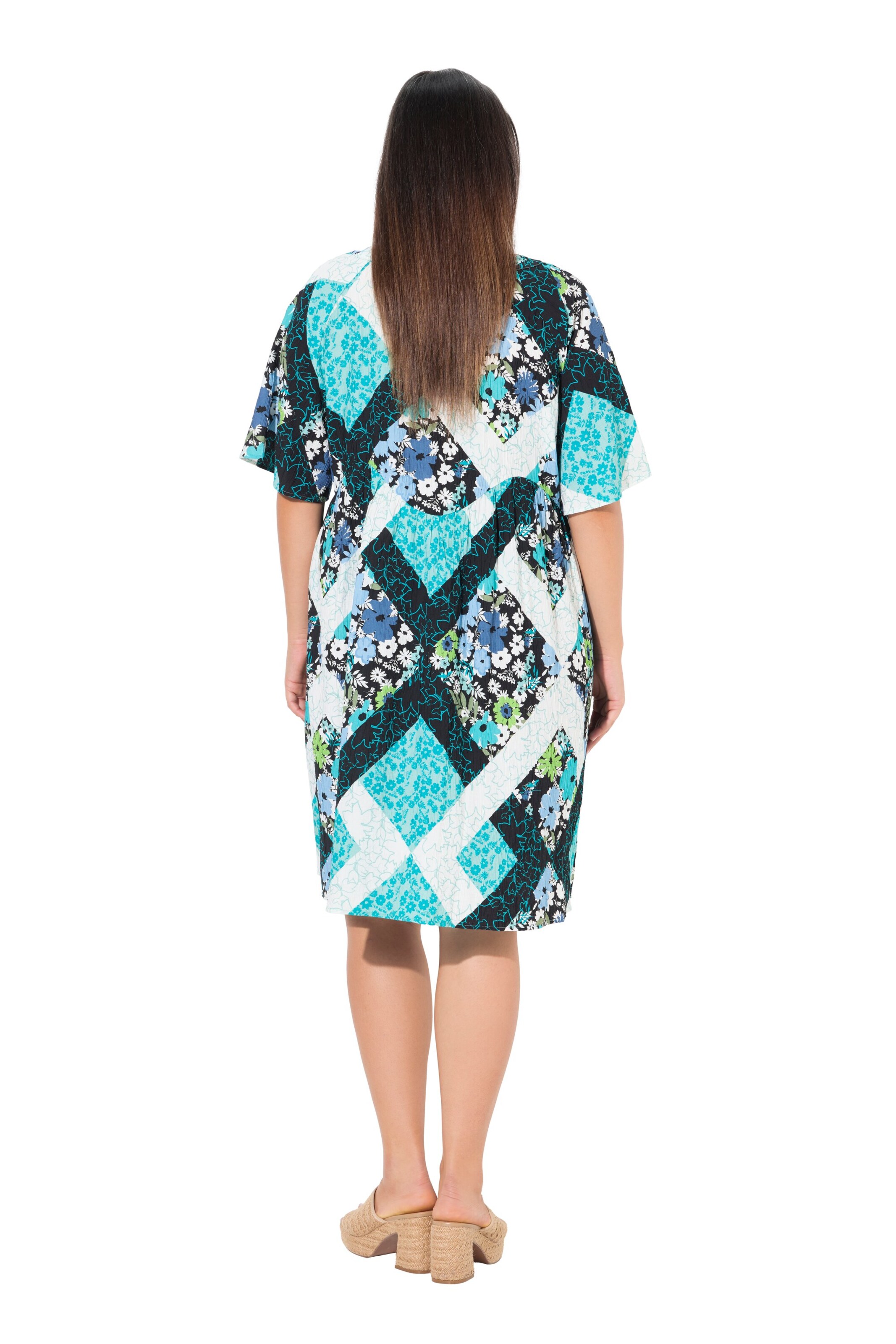 Ulla Popken Zomerjurk in Blauw