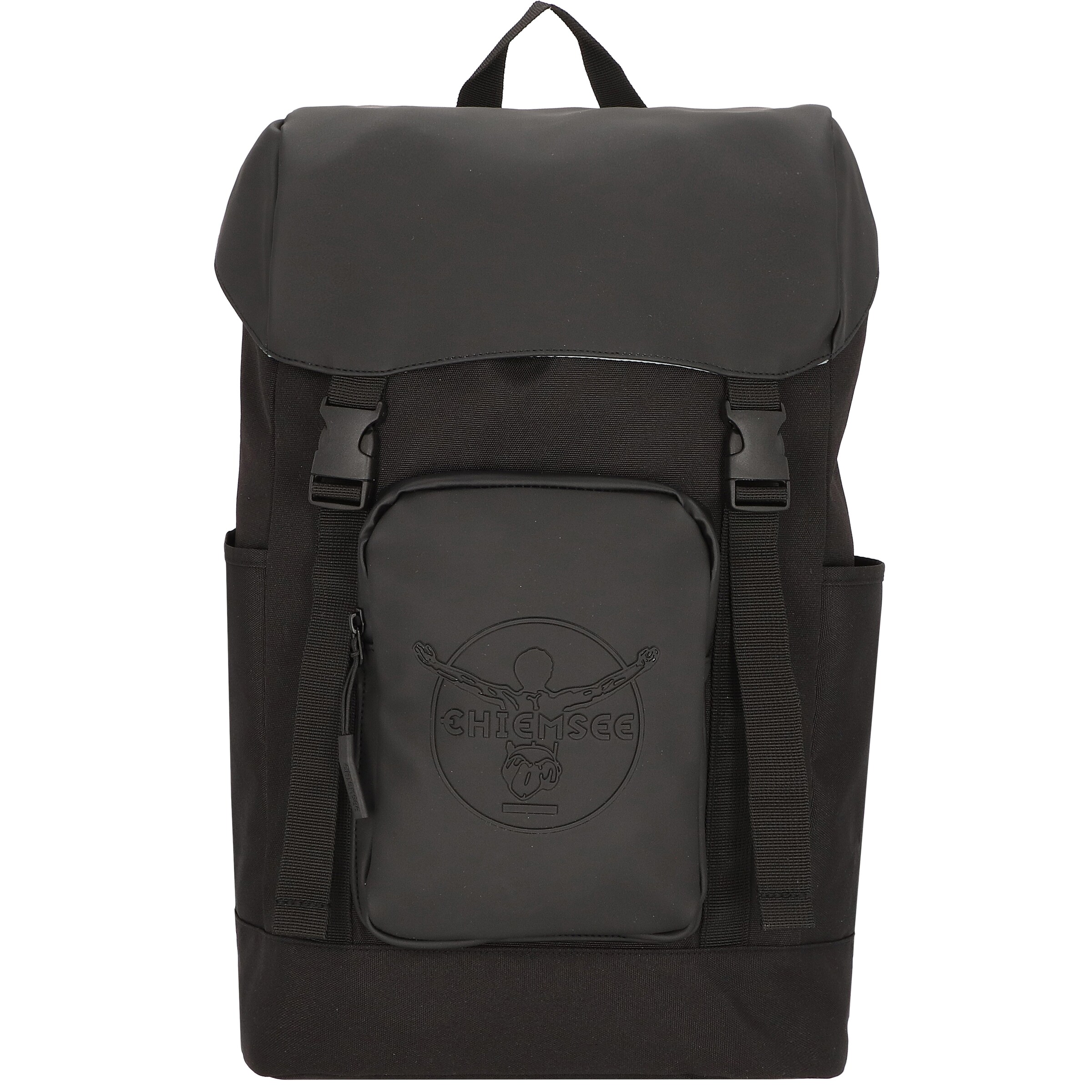 CHIEMSEE Backpack 'Track n Day' in Black: front