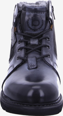 bugatti Lace-Up Boots 'Scarus' in Grey