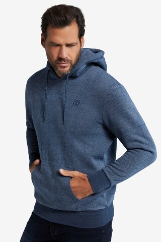 Sweat-shirt JP1880 en bleu : devant