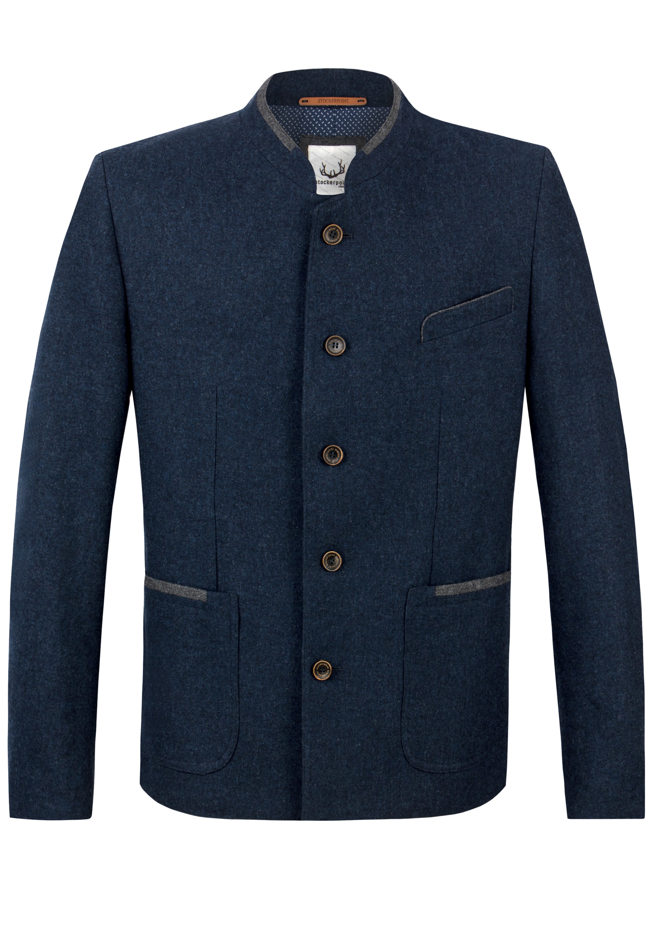 STOCKERPOINT Regular Fit Janker 'Samuel' in Blau: Vorderseite