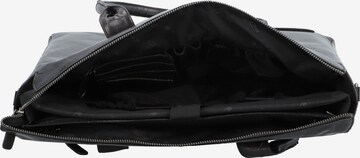 Plevier Schultertasche in Schwarz