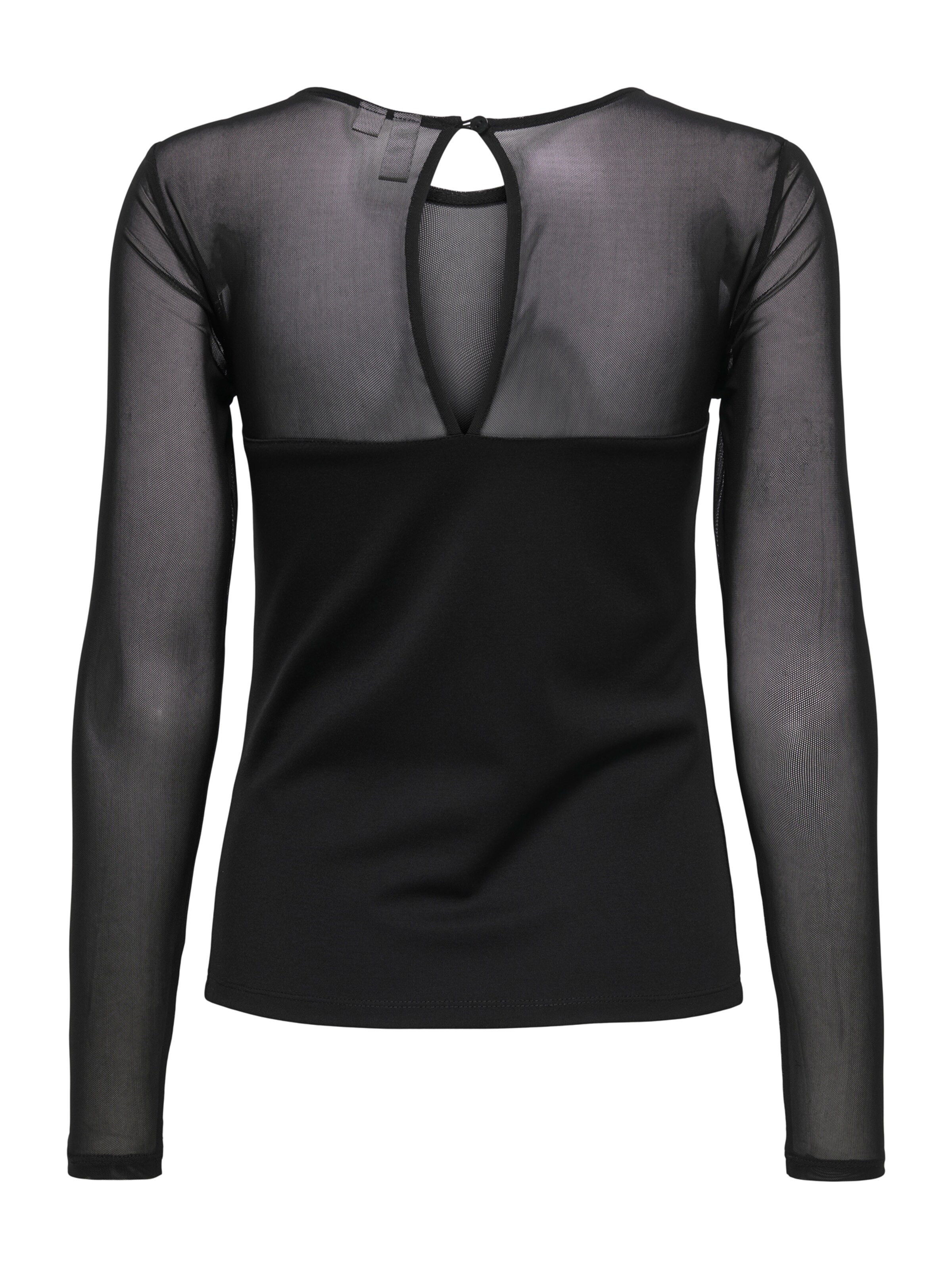 ONLY Shirt 'ONLHEART-BECKI' in Schwarz