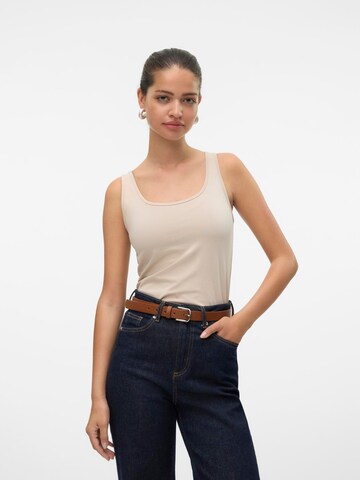 VERO MODA Top 'VMLULU' in Beige: Vorderseite