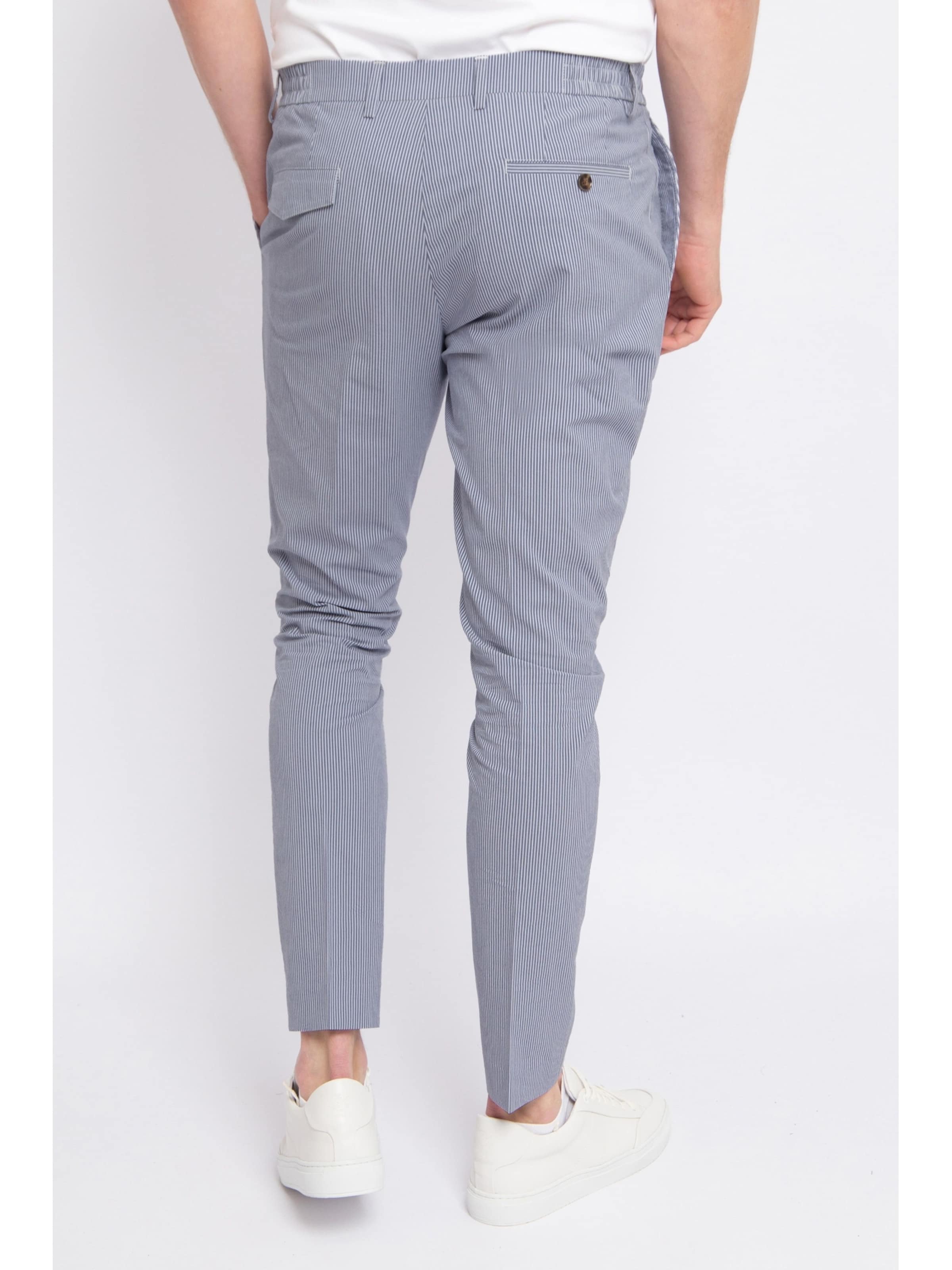 Suitable Slimfit Chino in Blauw