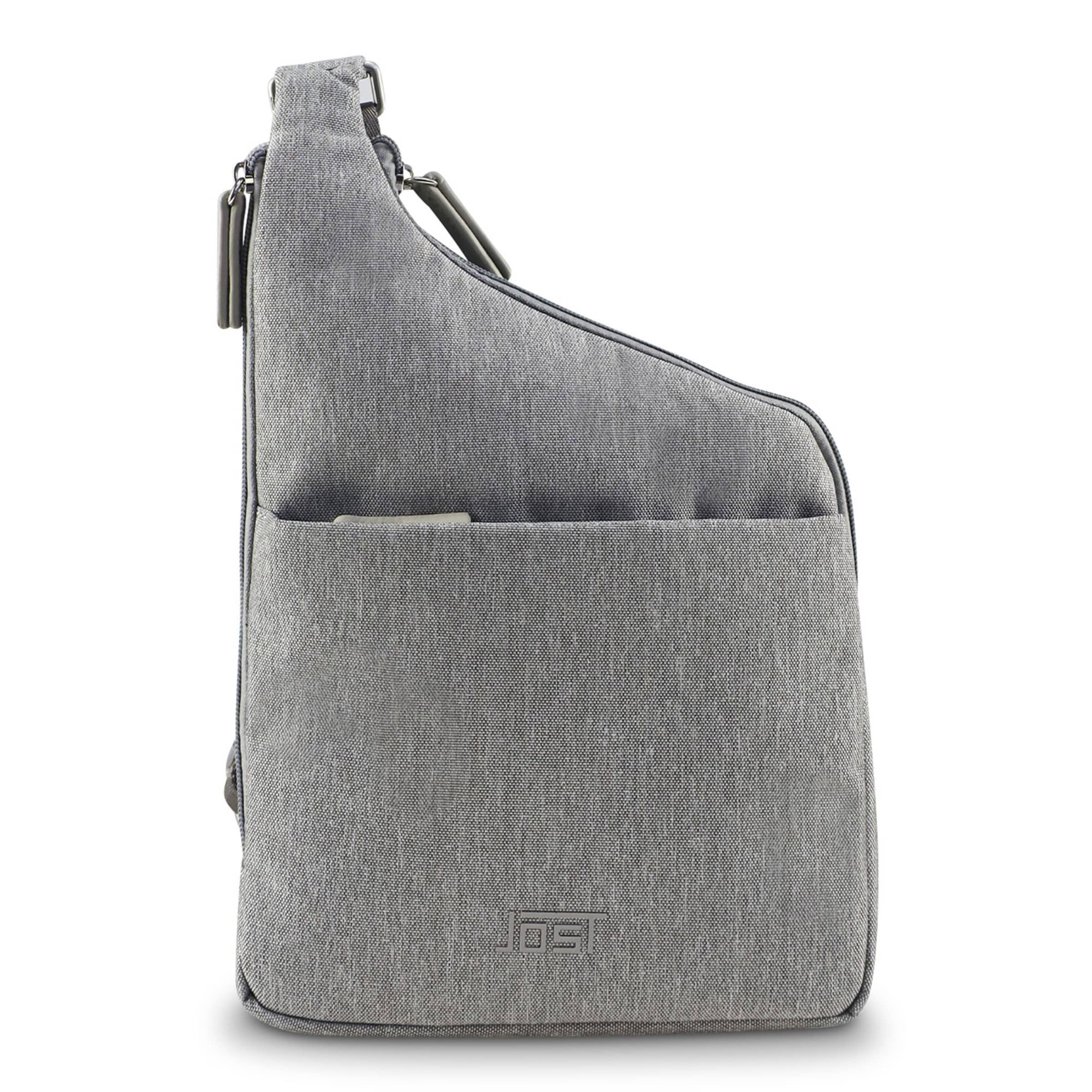 JOST Crossbody bag 'Bergen' in Grey: front