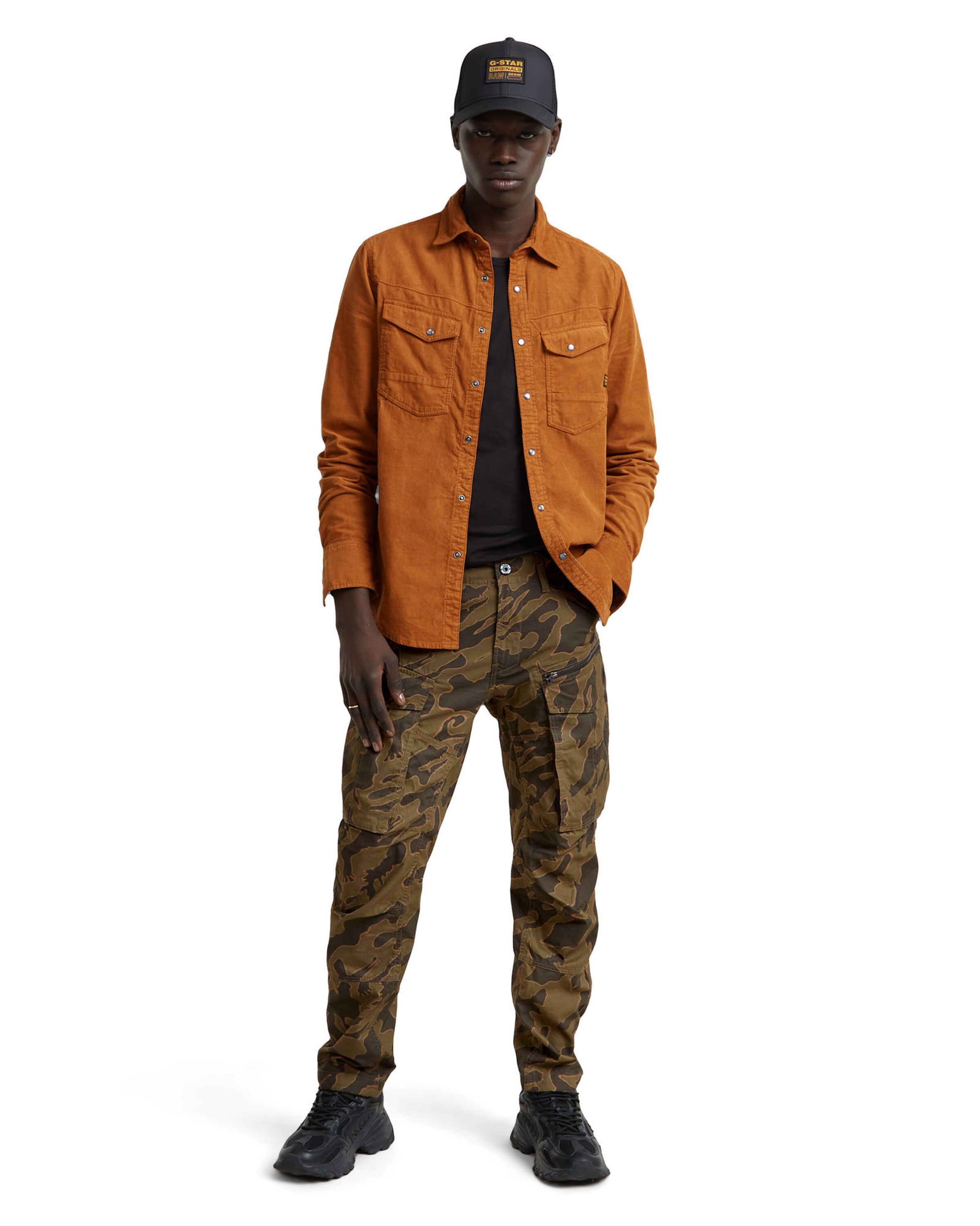 G-STAR Tapered Cargo Pants in Green
