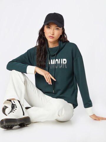 Key Largo - Sweatshirt 'KIARA' em verde