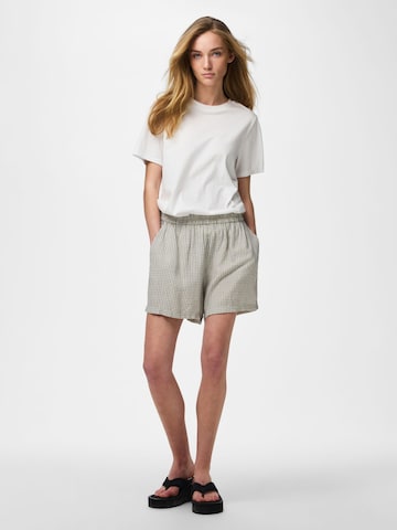 PIECES Loosefit Bukser 'PCPia' i hvid