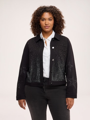 Fiorella Rubino Sweat jacket in Black